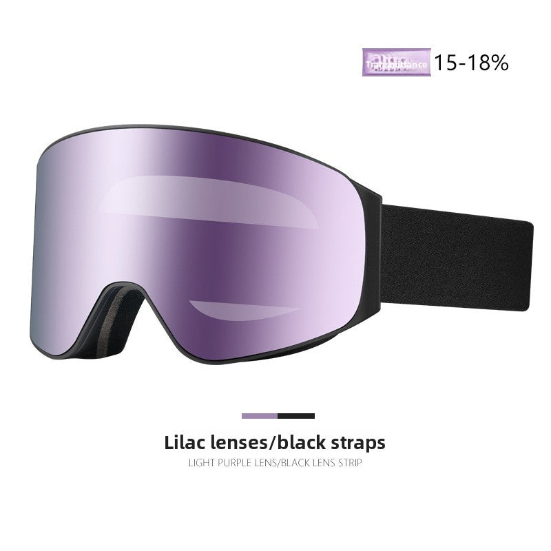 Magnetic Anti-Fog Ski Goggles with UV Protection
