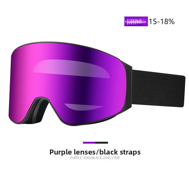 Magnetic Anti-Fog Ski Goggles with UV Protection