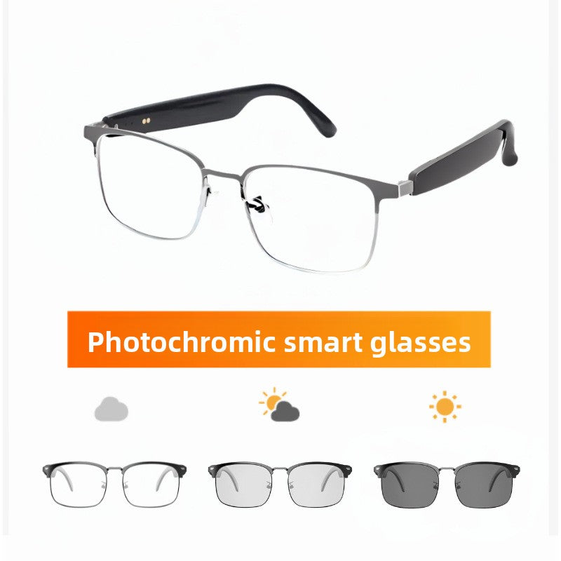 Smart Bluetooth Glasses with Translation and Color-Changing Lenses
