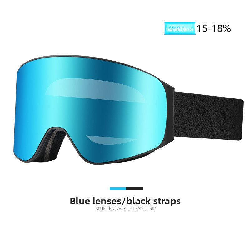 Magnetic Anti-Fog Ski Goggles with UV Protection