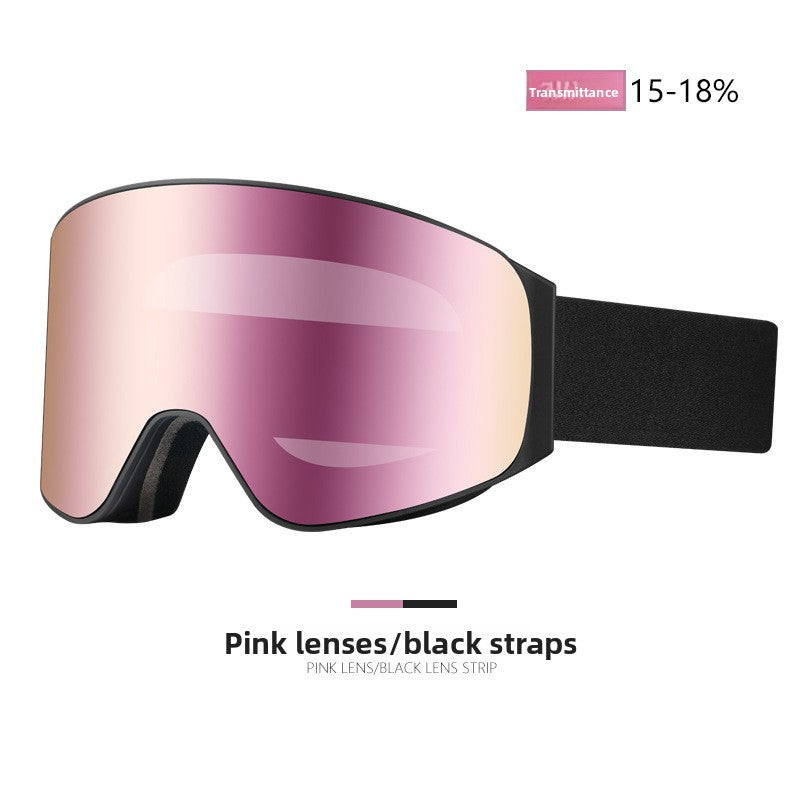 Magnetic Anti-Fog Ski Goggles with UV Protection