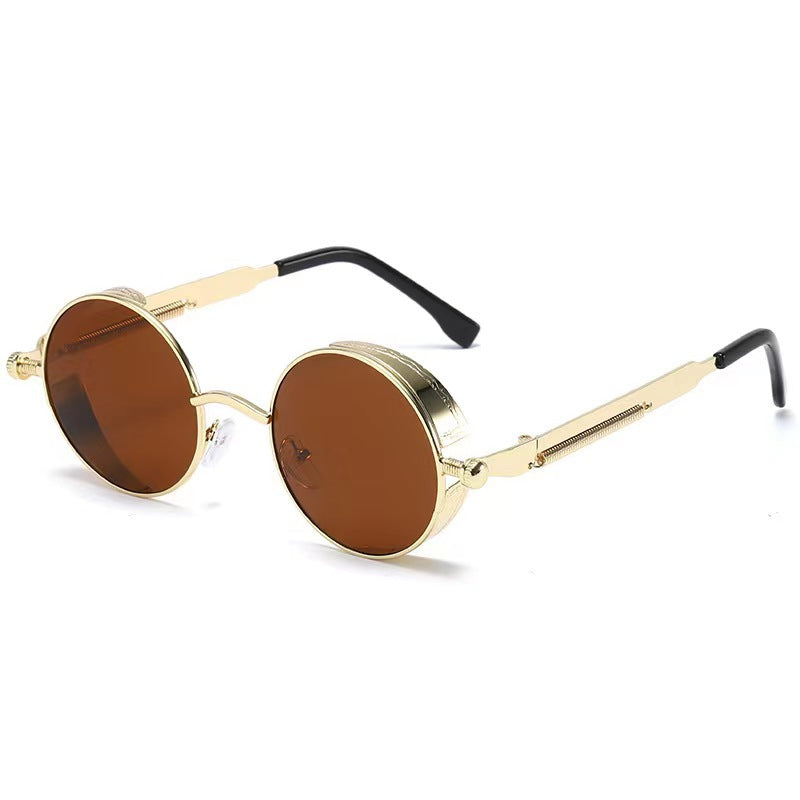 Retro Punk Hip-Hop Sunglasses with UV Protection