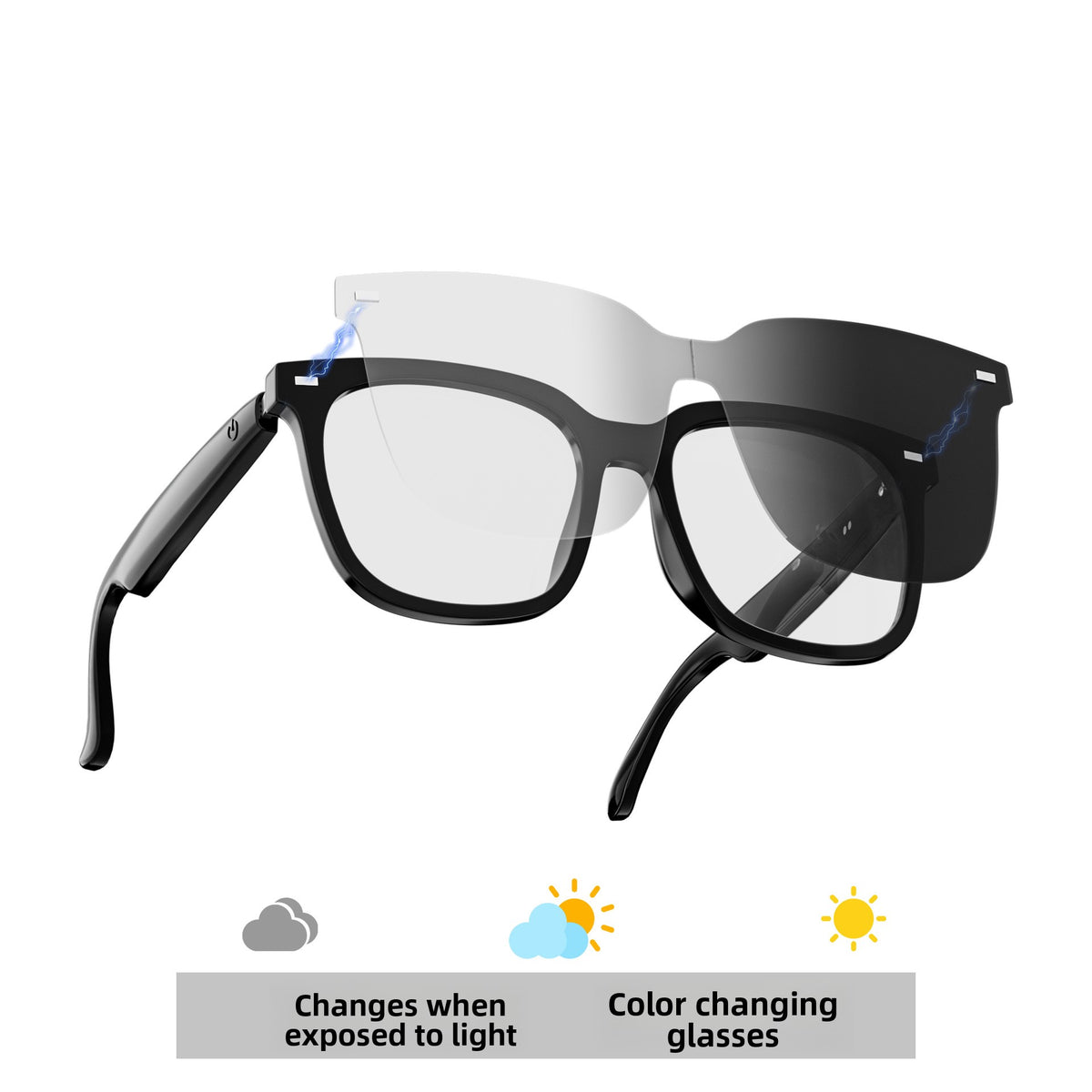 AI Translation Smart Glasses with Bluetooth