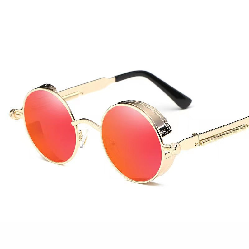 Retro Punk Hip-Hop Sunglasses with UV Protection