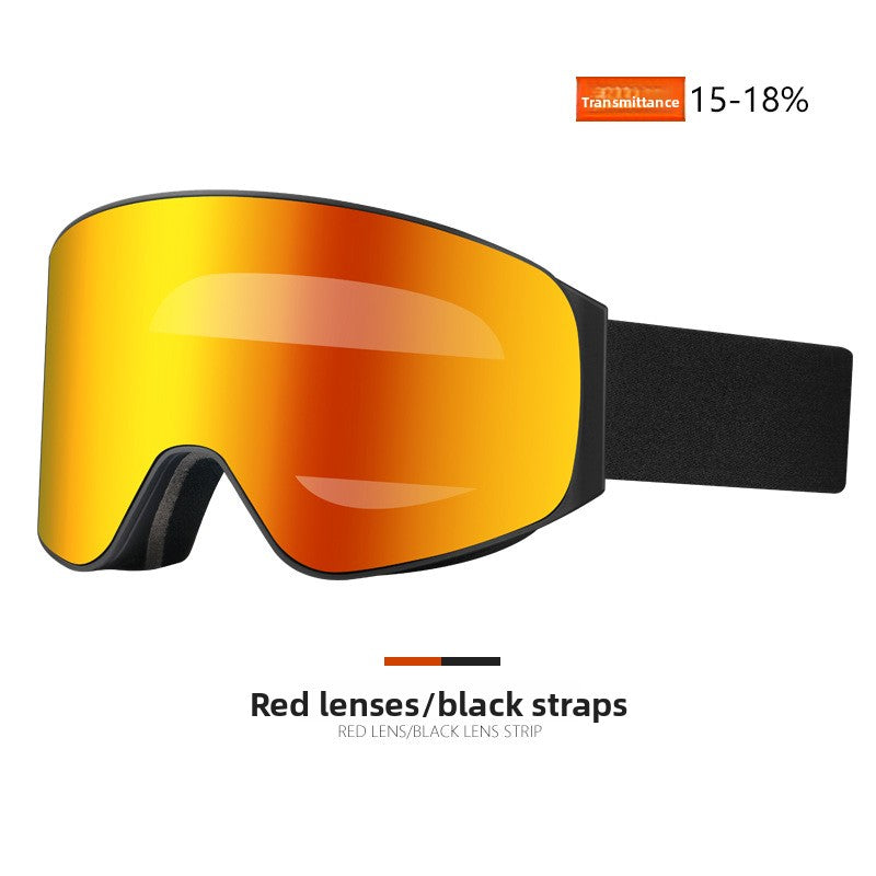 Magnetic Anti-Fog Ski Goggles with UV Protection